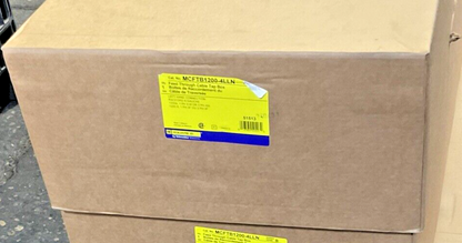 SQUARE D MCFTB1200-4LLN FEED THROUGH CABLE TAP BOX 1200A 1PH LEFT HAND CONNECT