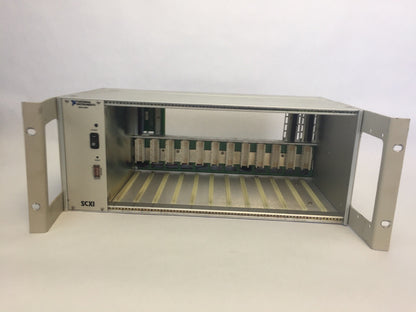 NATIONAL INSTRUMENTS SCXI-1001 12 SOLT CHASSIS 100/120/220/240VAC 1.25A/0.70A W/