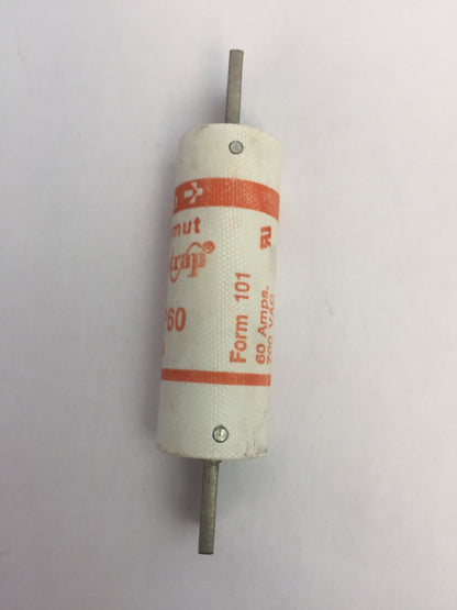 GOULD SHAWMUT AMPTRAP A70P60 FUSE 60AMP 700VAC TYPE 4