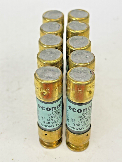 ECONOLIM *BOX OF 10* - NCLR 25 - 25 AMP, 250 VAC,CURRENT-LIMITING CLASS RK1 FUSE