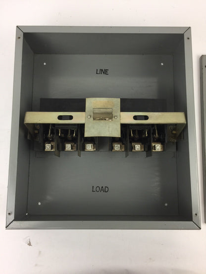 WESTINGHOUSE SDS-6030 30 MAX AMP MAX VOLT 600 AC 250 DC DISCONNECT SWITCH 6 POLE