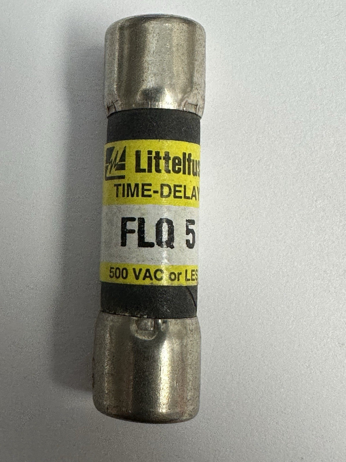 LITTELFUSE FLQ-5 5 AMP 500VAC TIME-DELAY FUSE *LOT OF 6*
