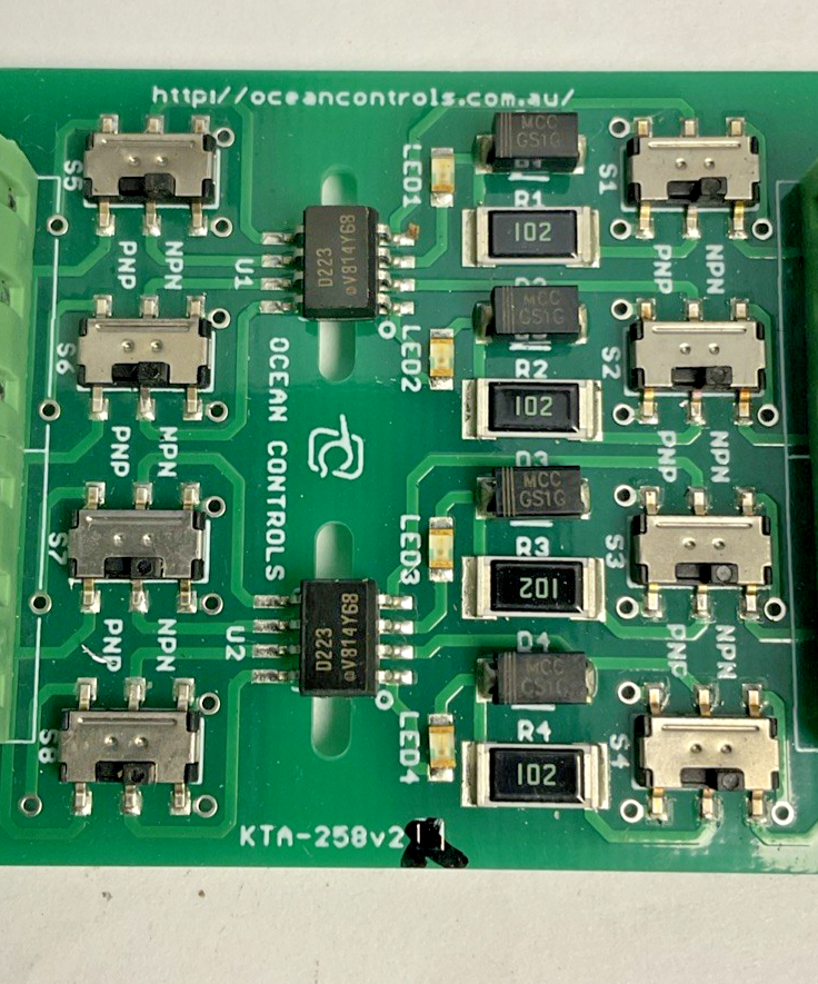 OCEAN CONTROLS KTA-258 INSULATOR CARD
