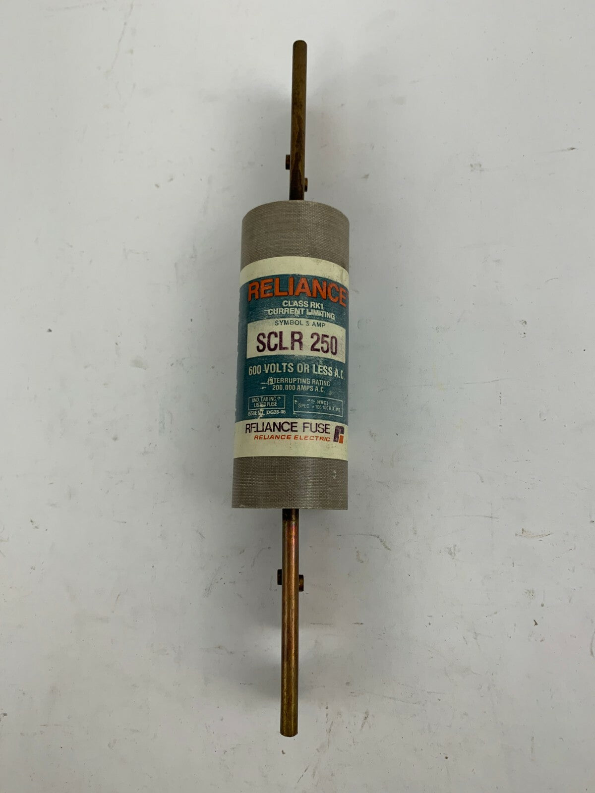 Reliance SCLR250 250A 600V Fuse