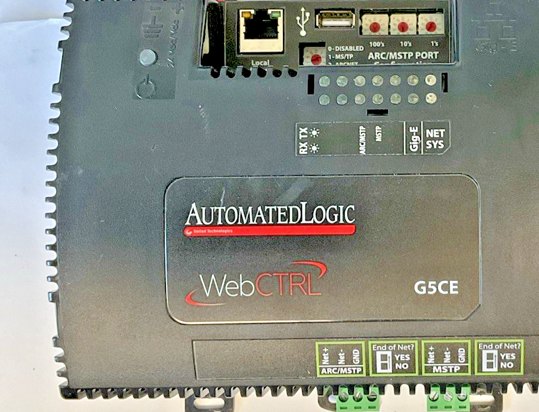 AUTOMATED LOGIC G5CE OPTIFLEX INTERGRATOR WEBCTRL