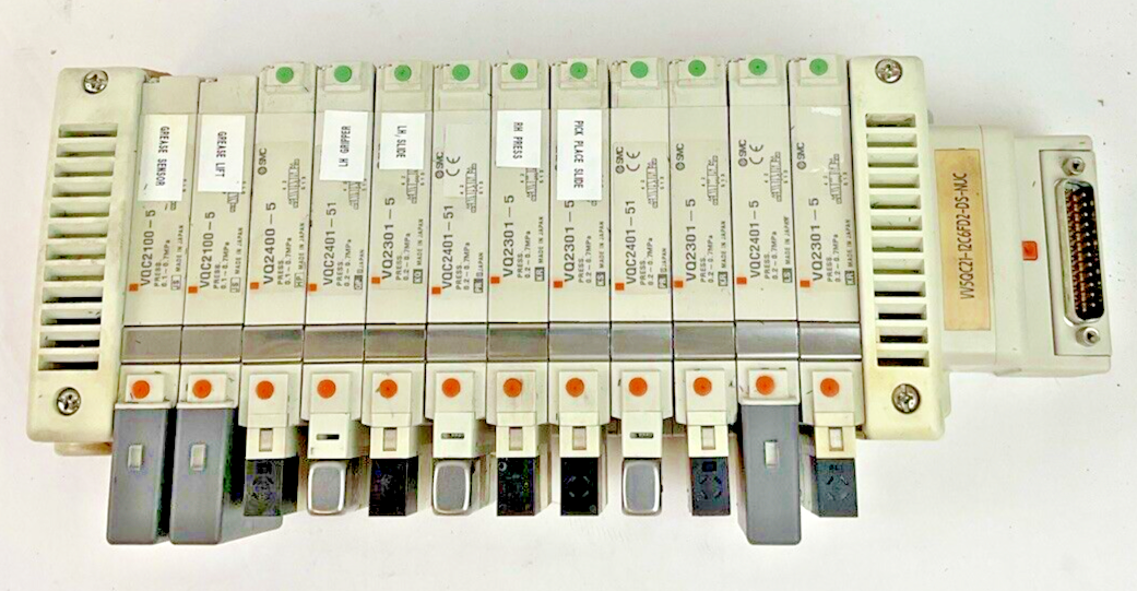 SMC VV5QC21-12C6FD2-DS-NUC MANIFOLD VQC2100-5(2) VQC2401-51(4), VQ2301-51(5)