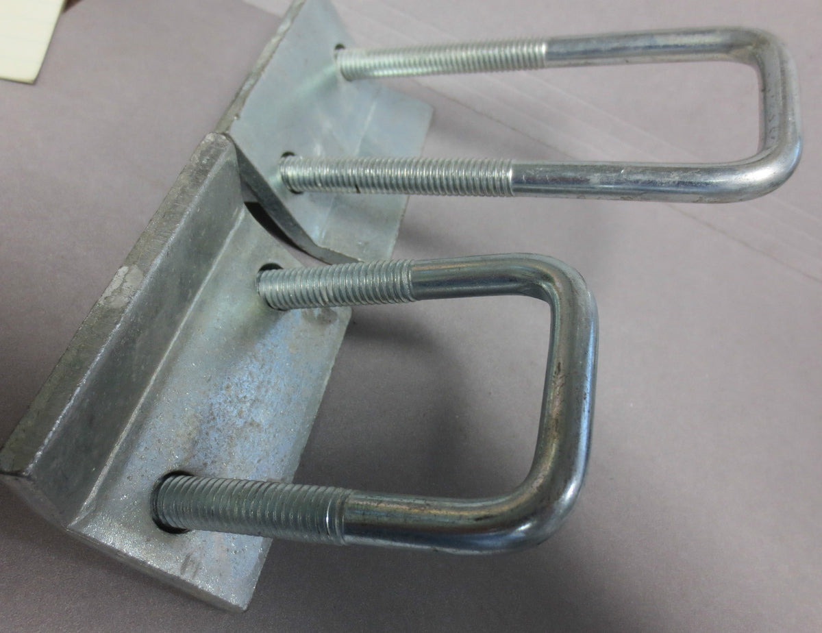 POWER-STRUT PS2651 BEAM CLAMP / U-BOLT, 3-3/8" ONE EACH 5" & 3-1/2" - NEW