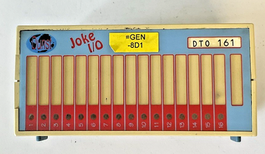 DUNST DT0 161 JOKE I/O PLC MODULE 05-007-161 HW: 1.2