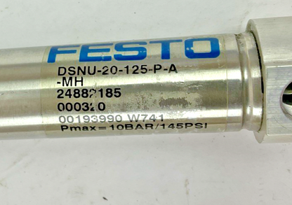 FESTO DSNU-20-125-P-A-MH CYLINDER PISTON ROD 10BAR 145PSI