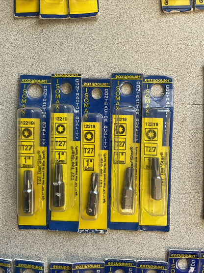 EAZYPOWER ISOMAX CONTRACTOR QUALITY TEE STAR BIT LOT