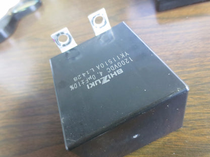 SHIZUKI YK11510AL1428 CAPACITOR - 1200VDC, 4.0µF +/- 10%