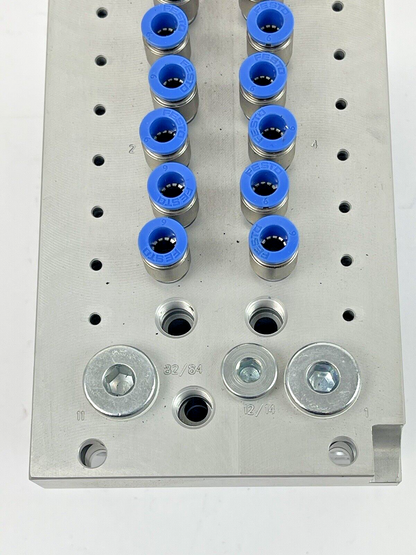 FESTO - CPV14-V1 - VALVE MANIFOLD - W/ PNEUMATIC CONNECTION PLATE, C402(8)