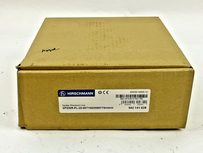 HIRSCHMANN SPIDER-PL-20-08T1M29999TY9HHHH ETHERNET SWITCH