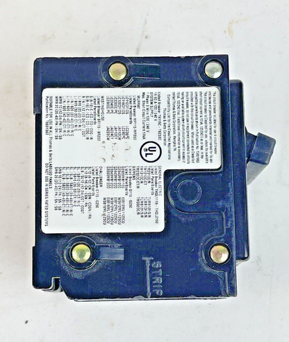 T&B / THOMAS & BETTS - TB215C - 2 POLE, 15 A, 120/240 VAC - CIRCUIT BREAKER