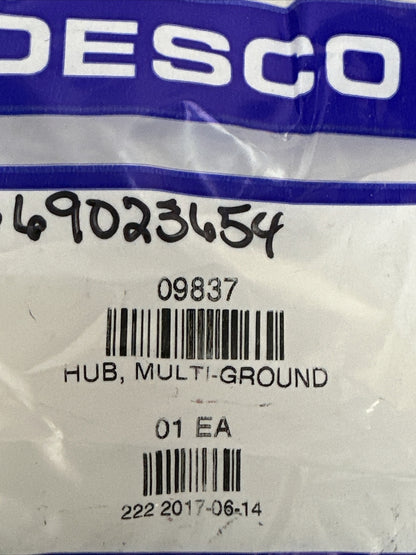 DESCO 09837 HUB MULTI GROUND