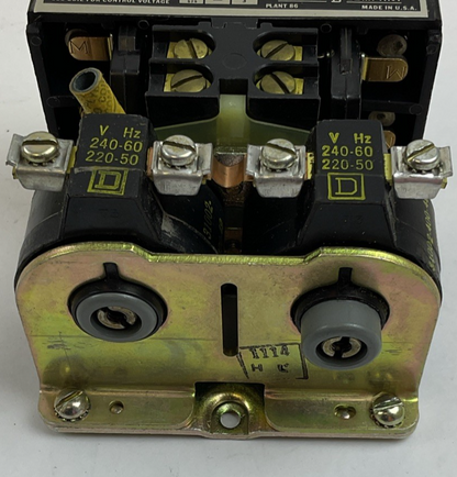SQUARE D 8965 R0-5 AC REVERSING HOIST CONTACTOR 575V SER.D