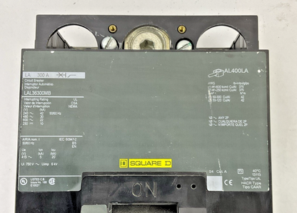 SQUARE D LAL36300MB CIRCUIT BREAKER 300A 50/60HZ 600VAC/250VDC