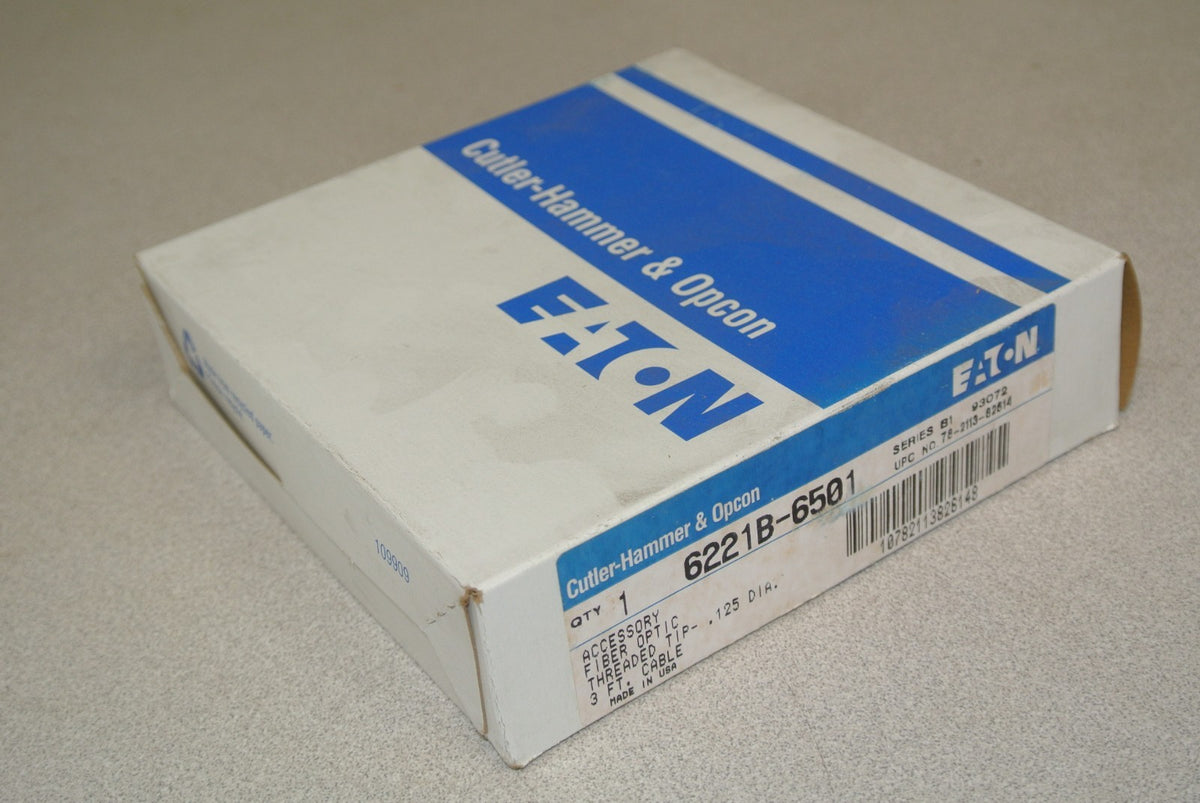 CUTLER-HAMMER & OPCON FIBER OPTIC CABLE / 3-ft. / .125 TIP  /  NEW SURPLUS