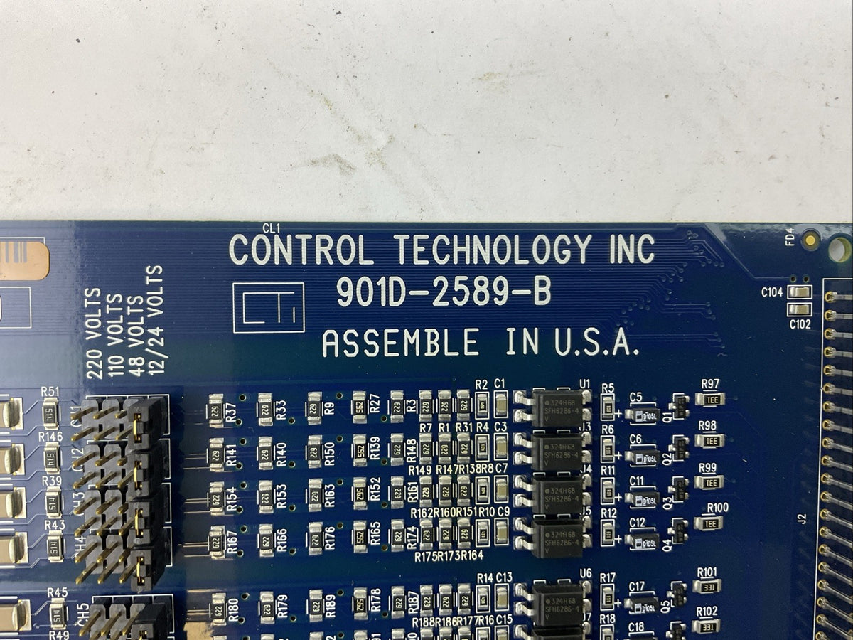 CTI CONTROL TECHNOLOGY 901D-2589-B UNIVERSAL DIGITAL INPUT 8/16/32 PT