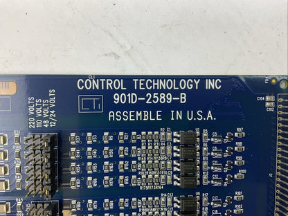 CTI CONTROL TECHNOLOGY 901D-2589-B UNIVERSAL DIGITAL INPUT 8/16/32 PT