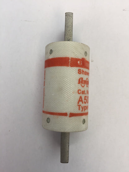 GOULD SHAWMUT AMPTRAP A50P150 FUSE 150AMP 500 VOLTS TYPE 4