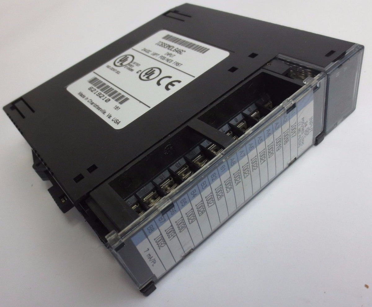 GE FANUC IC693MDL646C INPUT MODULE - 24VDC, 16PT, POS/NEG, FAST