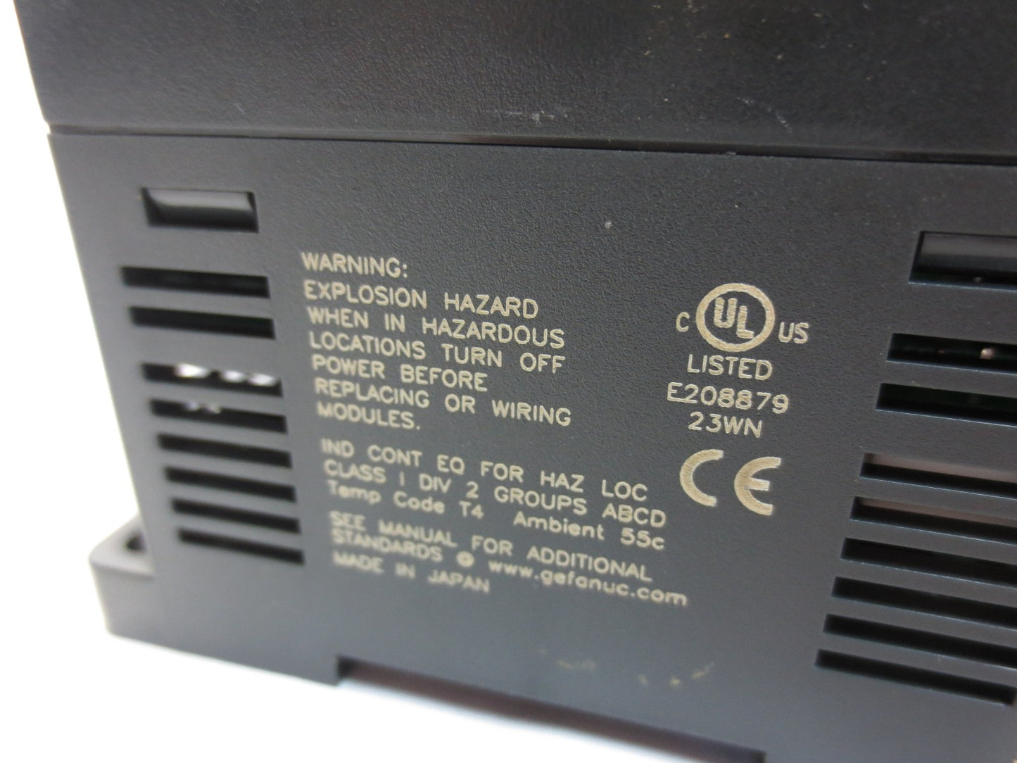 GE FANUC IC200UDR005-BG VERSAMAX MICRO CONTROLLER 24VDC