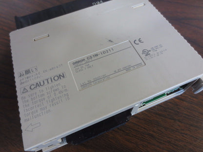 OMRON CS1W-ID211 INPUT UNIT - 24VDC, 16PT, 7mA - INPUT MODULE