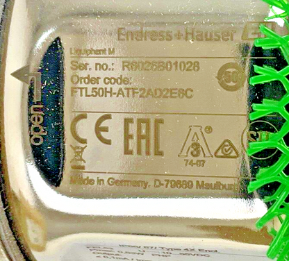 ENDRESS+HAUSER LIQUIPHANT LEVEL SWITCH FTL50H-ATF2AD2E6C