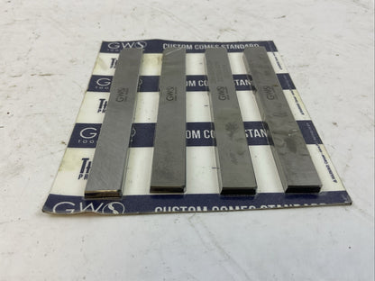 GWO TOOL GROUP 295-10245-D4 257510-0128 TOOL BLADE (LOT OF 4)