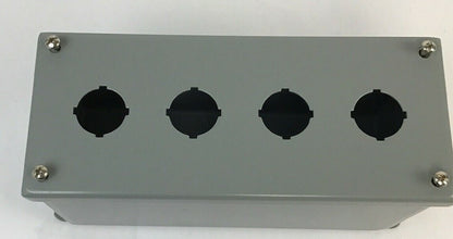 WIEGMAN PBXD-4 4 HOLE ENCLOSURE PBXD4 TYPE 12 & 13 ENCLOSURE