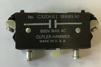 CUTLER HAMMER C320KAI AUXILIARY CONTACTS ***LOTOF2***