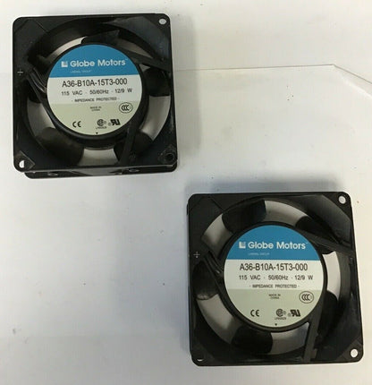 GLOBE MOTORS A36-B10A-15T3-000 FAN 115VAC 50/60HZ ***LOTOF2***