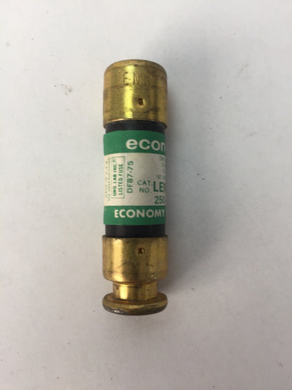 ECONOMY LENR 1-8/10 ECON-LIMITER CLASS RK5 FUSE 250VAC 1-8/10AMP (BOX OF 10)