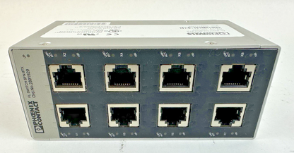 PHOENIX CONTACT FL SWITCH SFN 8TX 2891929 24VDC ETHERNET 8 PORT HW 12