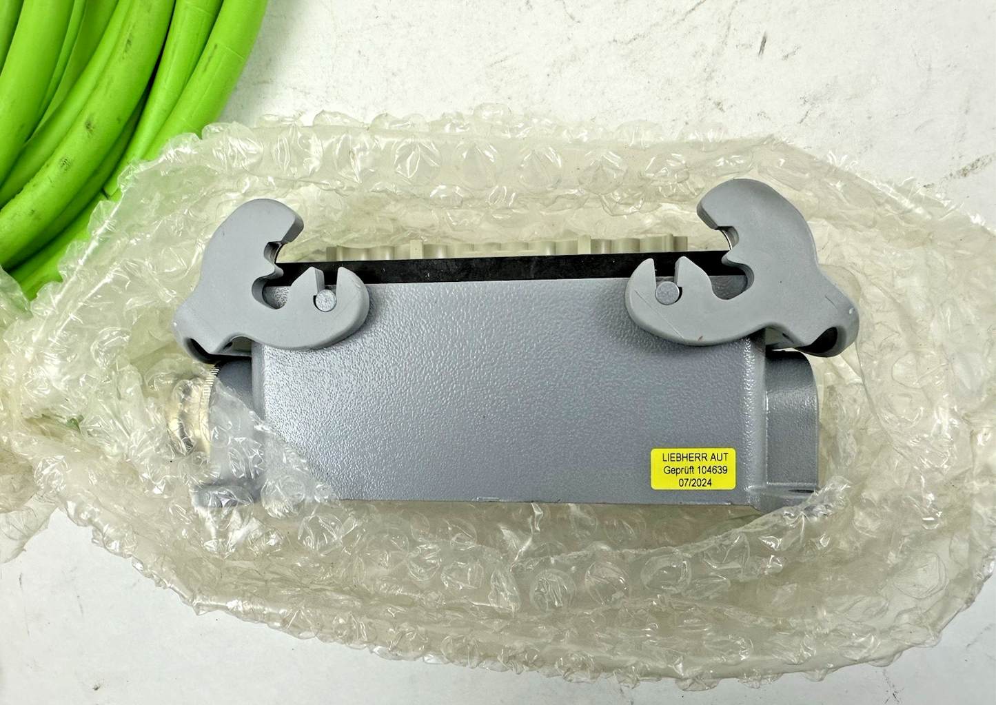 SAB BROCKSKES 279400/OP247 SERVO FEEDBACK CABLE 8.8M WIELAND 24-PIN CONNECTOR