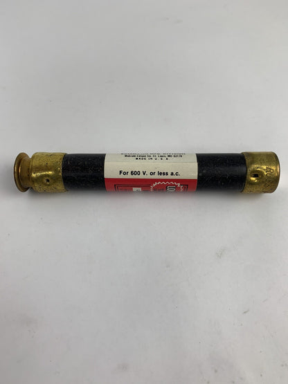 Bussman Low Peak Dual-Element Time Delay LPS-RK 5A 600V Fuse "Lot of 6"