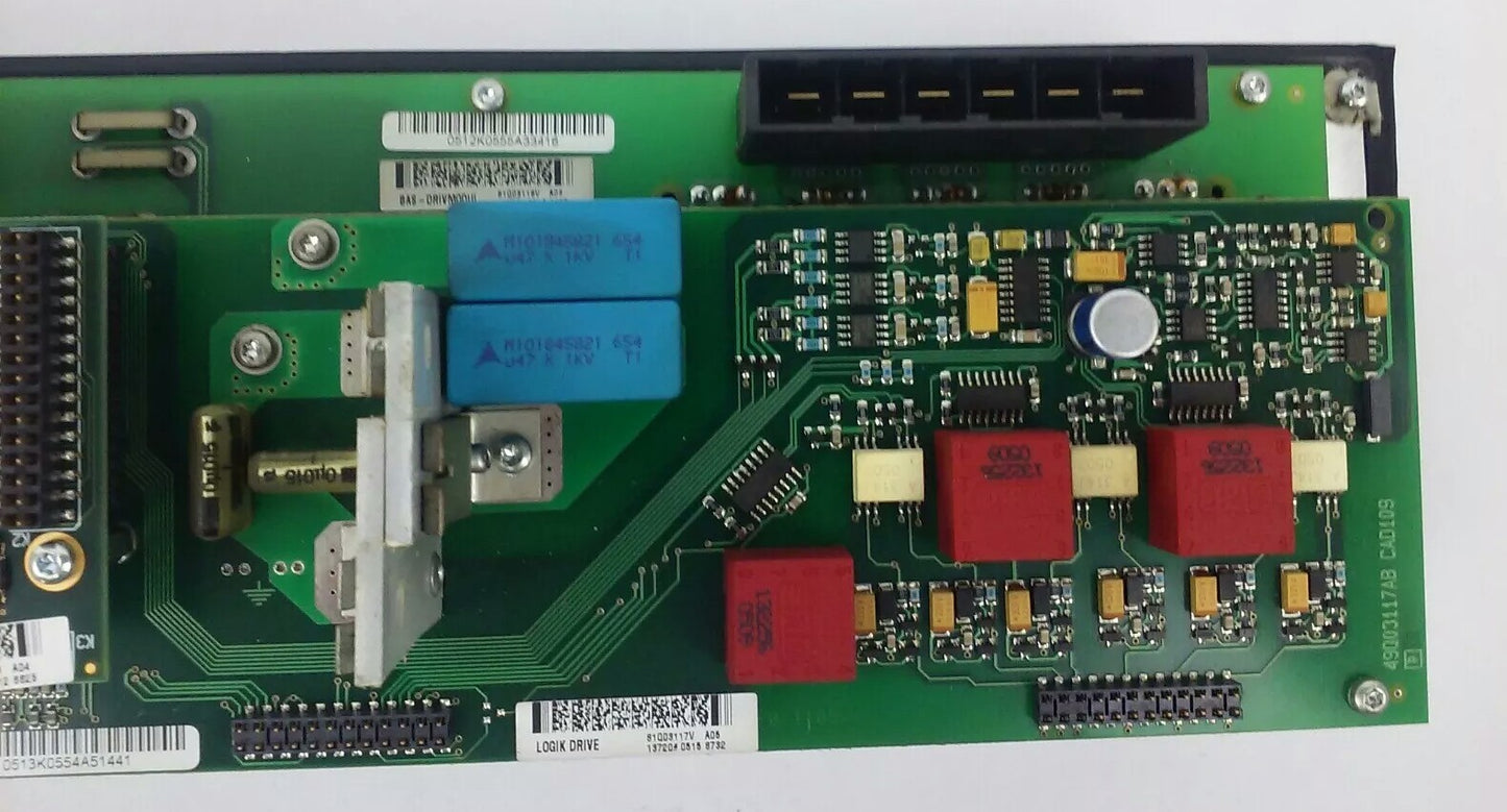 ABB INMOTION 3HAB8101-18/09A SERVO DRIVE DSQC546A, COVER W/ SCREWS ARE BROKE