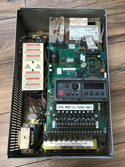 ALLEN BRADLEY 1336-B020-EAE SER.A CONSTANT TORQUE AC DRIVE