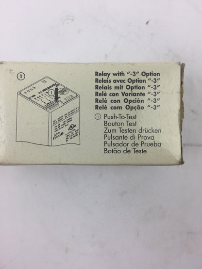 ALLEN BRADLEY 700-HA32A12 RELAY 10A 2 C/O (DPDT) 12 VAC 50/60HZ SERIES D