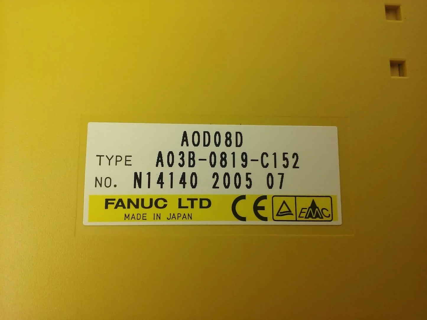 FANUC AOD08D TYPE A03B-0819-C152 INTERFACE MODULE (LOT OF 2)