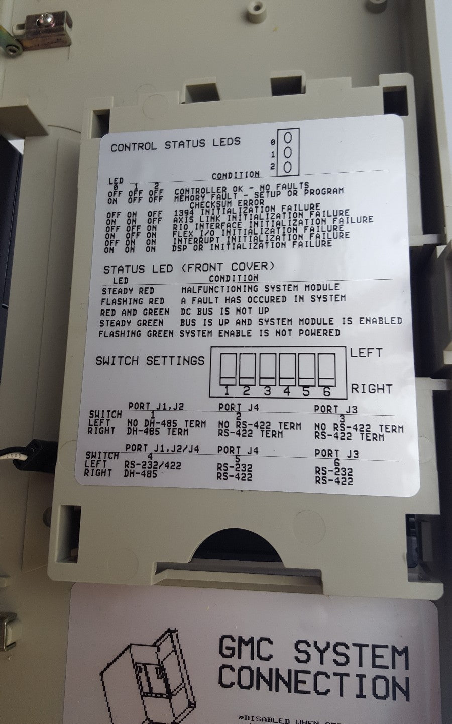 ALLEN BRADLEY 1394C-SJT05-L-RL SER C 5KW 1.5 AXIS V3.9A