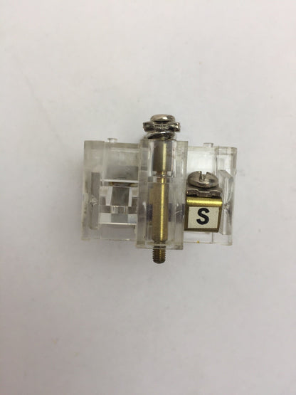 GOULD H33RB120B PILOT LIGHT RESISTOR BASE (LOT OF 19)
