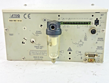 ATEQ - PREMIER G - G520 - COMPACT LEAK DETECTOR/ CONTINUOUS FLOW DETECTOR