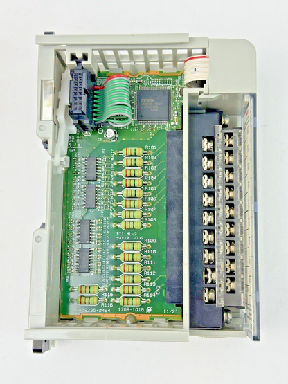 ALLEN-BRADLEY - 1769-IQ16 SER. A, F/W REV 3.1, DIR/VER 10000550525/02 - 16 PT.