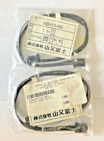 FANUC A06B-6110-K804 CABLE HARNESS ***LOTOF2***
