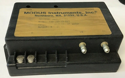 MODUS T30-100-15-017 PRESSURE TRANSMITTER 0-10.0 IN OF WATER 4-20mA