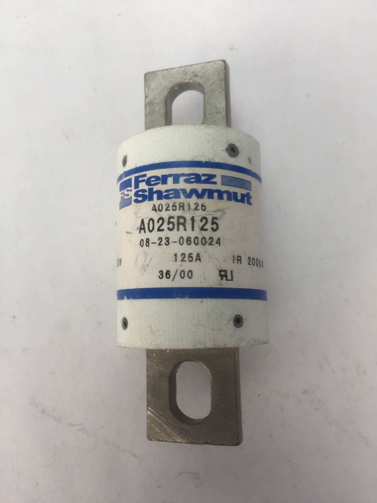 FERRAZ SHAWMUT A025R125 FUSE 250V 125AMP
