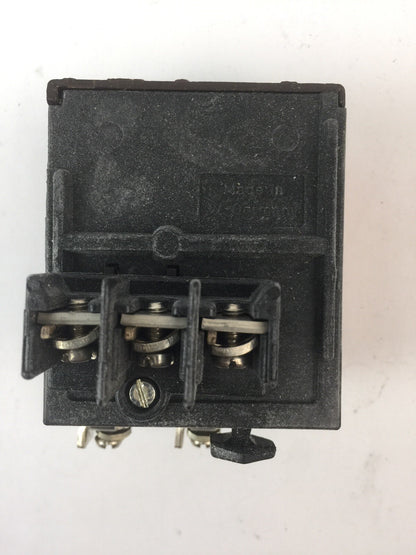 KLOCKNER MOELLER Z0-6,6/K-NA BIMETAL RELAY 600VAC 3.3-6.6AMP