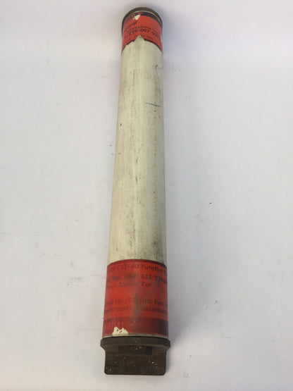 GOULD SHAWMUT 225-007-976 AMP-TRAP CL-14 CURRENT LIMITING FUSE 15.5KV 100E
